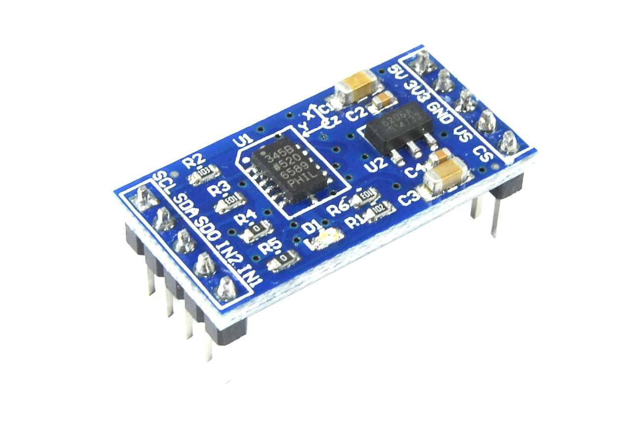 [B-2-6]ADXL345 3 Axis Accelerometer Module I2C SPI Motion Arduino Pi